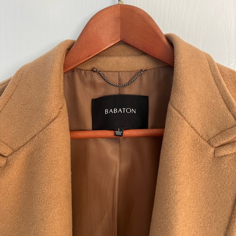 Babaton Constant Coat (Double-Breasted Wool Cashmere Coat) - Picture 4 of 8